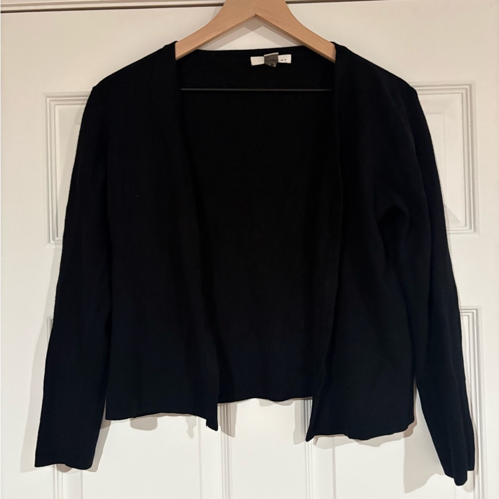 WD.NY Black Women's Cardigan